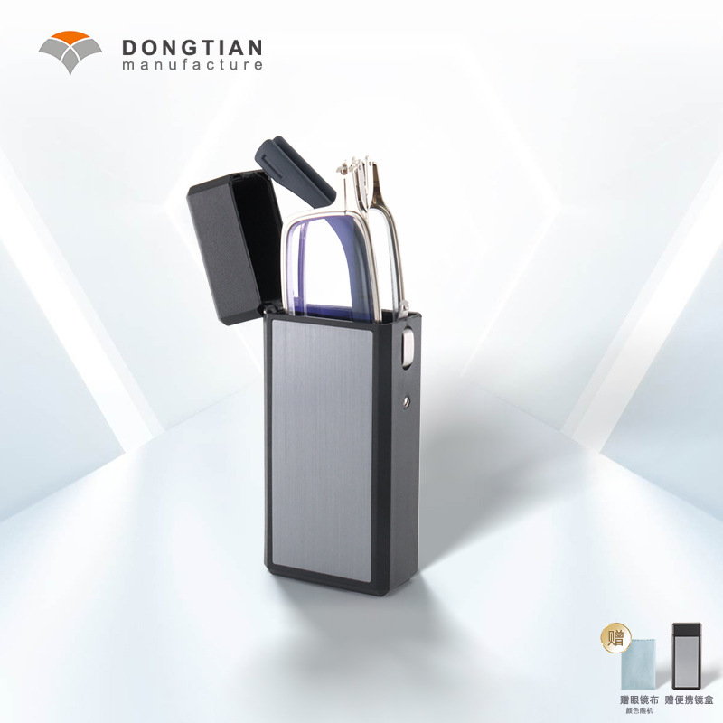 Daifa portable folding smart HD anti-blue light reading glasses for men and women fashion reading glasses with box for young