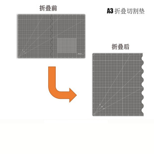 New Hot Model a 70% off Stacked Cutting Mat Durable Old Fox Compact and Durable 30X45Cm