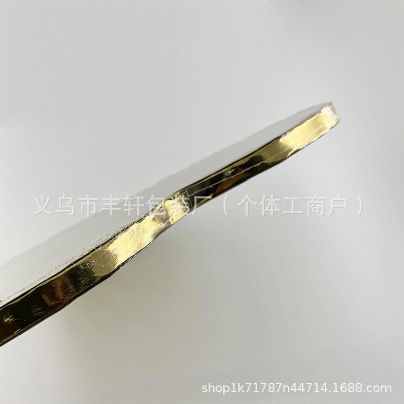 12mm de espesor amor en forma de corazón base de pastel redondo engrosado doble cara cubierta placa de panal almohadilla bandeja de horneado de pastel