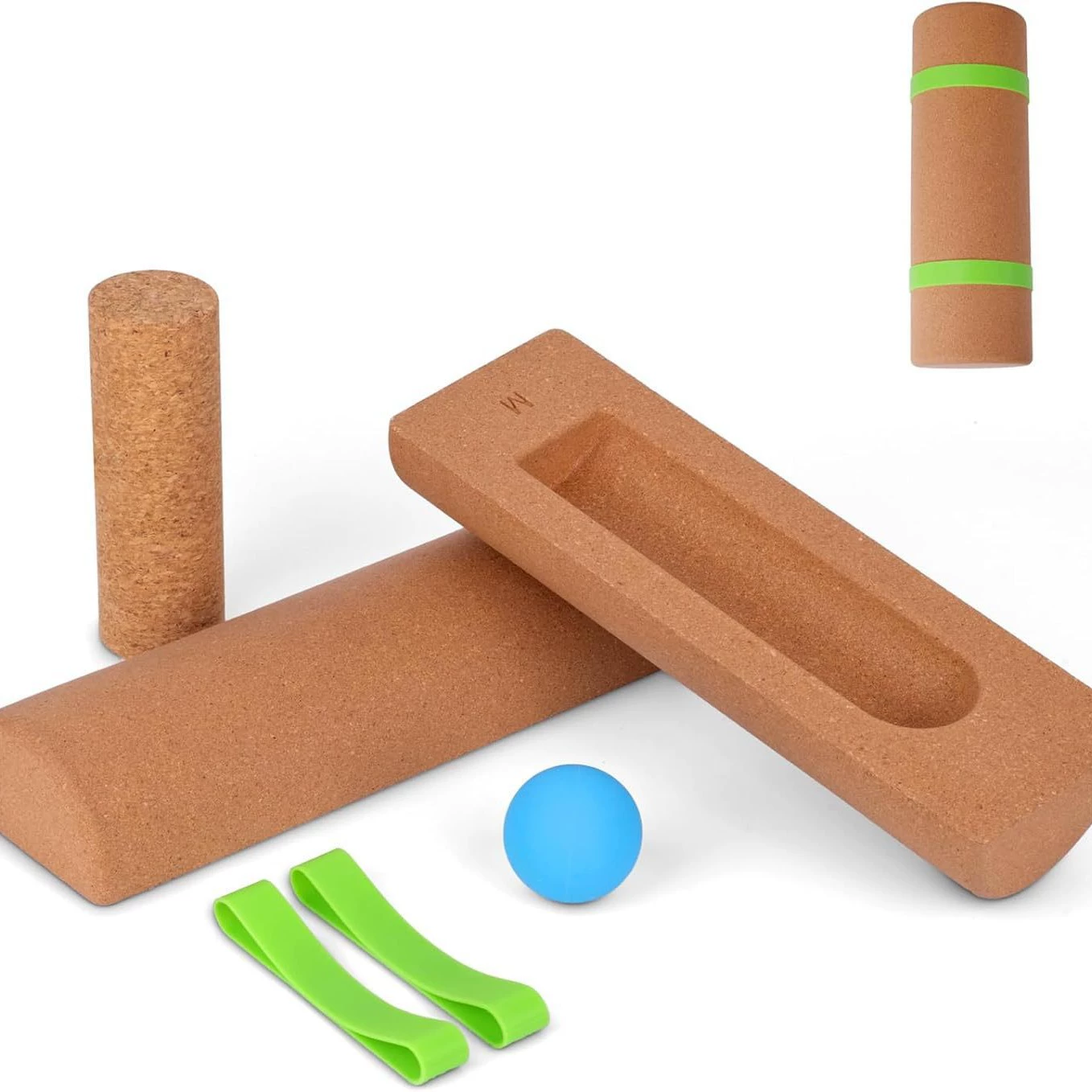 Набор для тренировки силы ног Cork Balance Board Ninti Balance Board