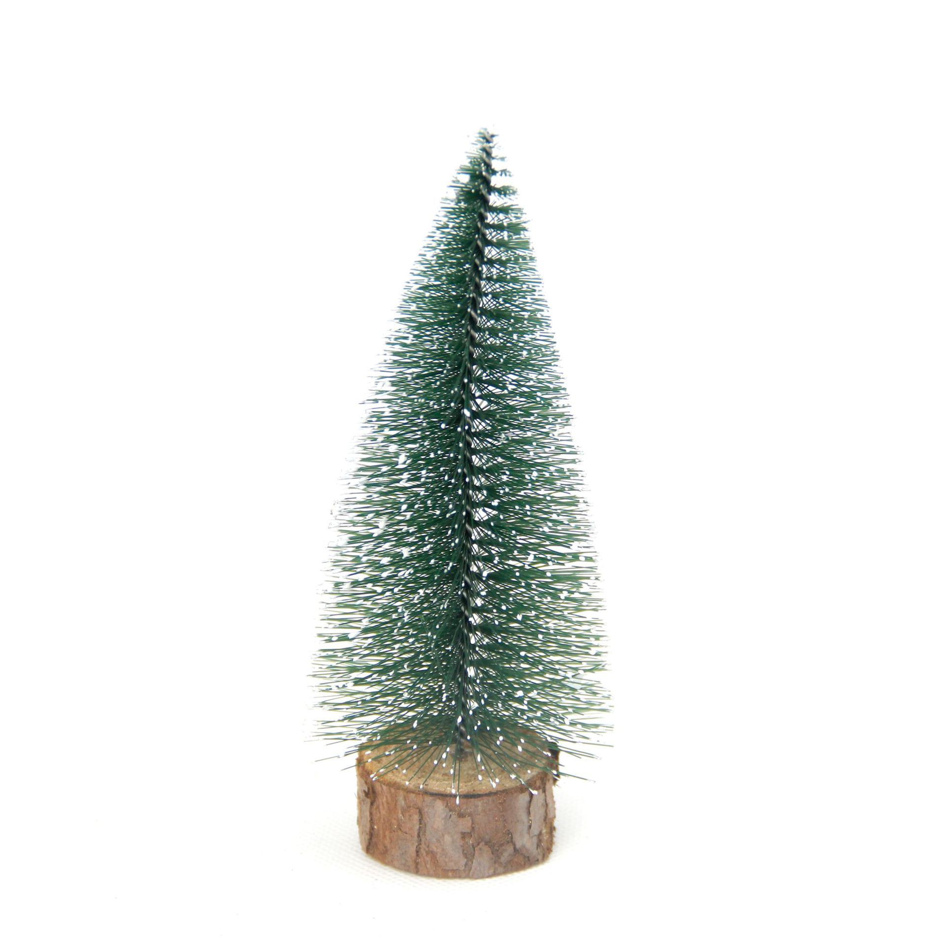 10 - 30cm mini pin pin árbol de Navidad decoración de escritorio decoración de Navidad pegajosa punto blanco flocado pequeño árbol de Navidad image 6