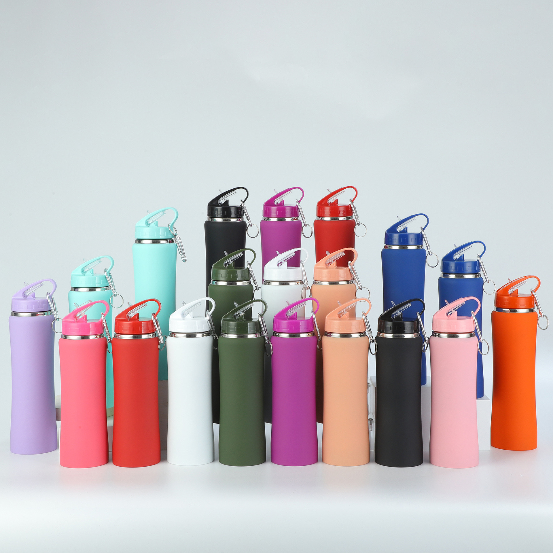 跨境热销304不锈钢保温杯双层登山户外运动水壶美式旅行杯批发