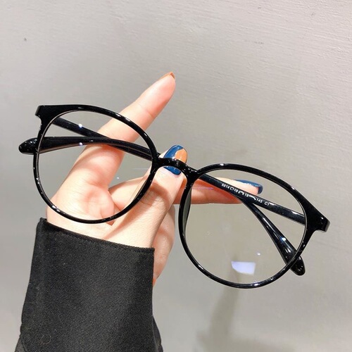Trendy Retro Cross-border Bestselling Small Round Frame Sunglasses for Women, Radiation-Proof and Blue Light Blocking Computer Protective Glasses