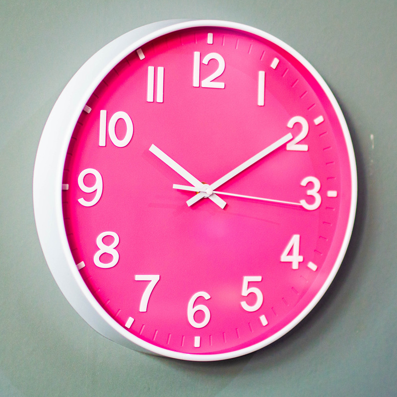 Reloj de pared para el hogar de 30CM Reloj para colgar en la pared Reloj para colgar en la sala de estar Reloj de pared Reloj creativo Reloj de cuarzo silencioso
