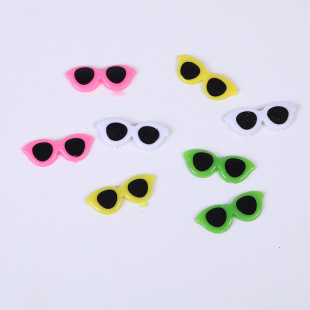 Confused Doll Small Glasses DIY Matching Pendulum Accessories Plastic Glasses Frame Color Cartoon Animal Sunglasses