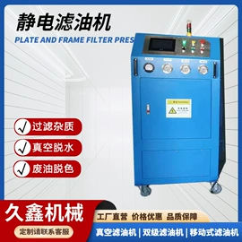 滤油机;污水处理设备;其他行业专用