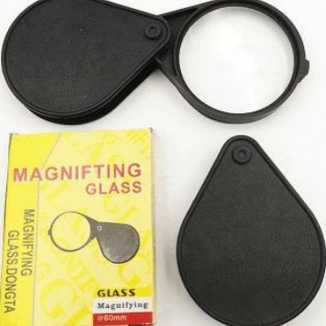 Подвижная ручка, складная, 60 мм, портативная, с клапаном, карманные брюки, увеличительное стекло, ручное увеличительное стекло для чтения, экспортная самая продаваемая модель