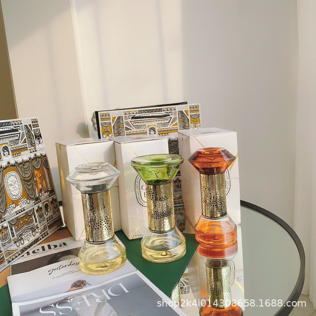Description Picture 4 of itemDiptyques Time Hourglass Fragrance Diffuser With Baies 34 High Quality Aromatherapy Perfume Scent Natural Home Fragrance Decor