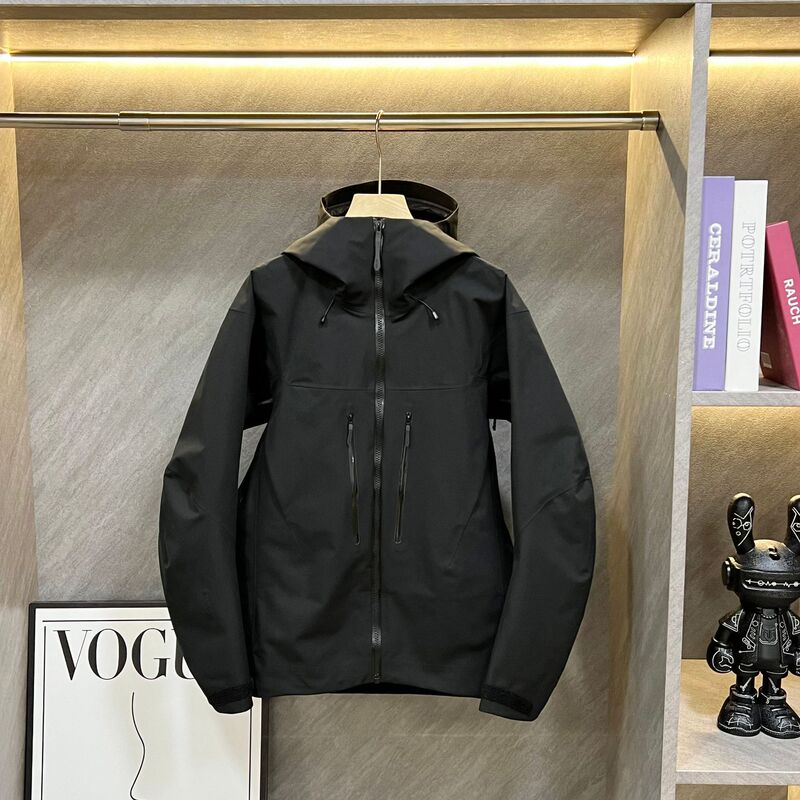 LOGO款鸟家7代户外徒步休闲硬壳防风防水男女情侣款冲锋衣外套|undefined