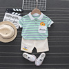 Summer summer clothing for boys, sleeves, children's set for leisure, children's clothing, 2021 collection, with short sleeve, 1-4 years
