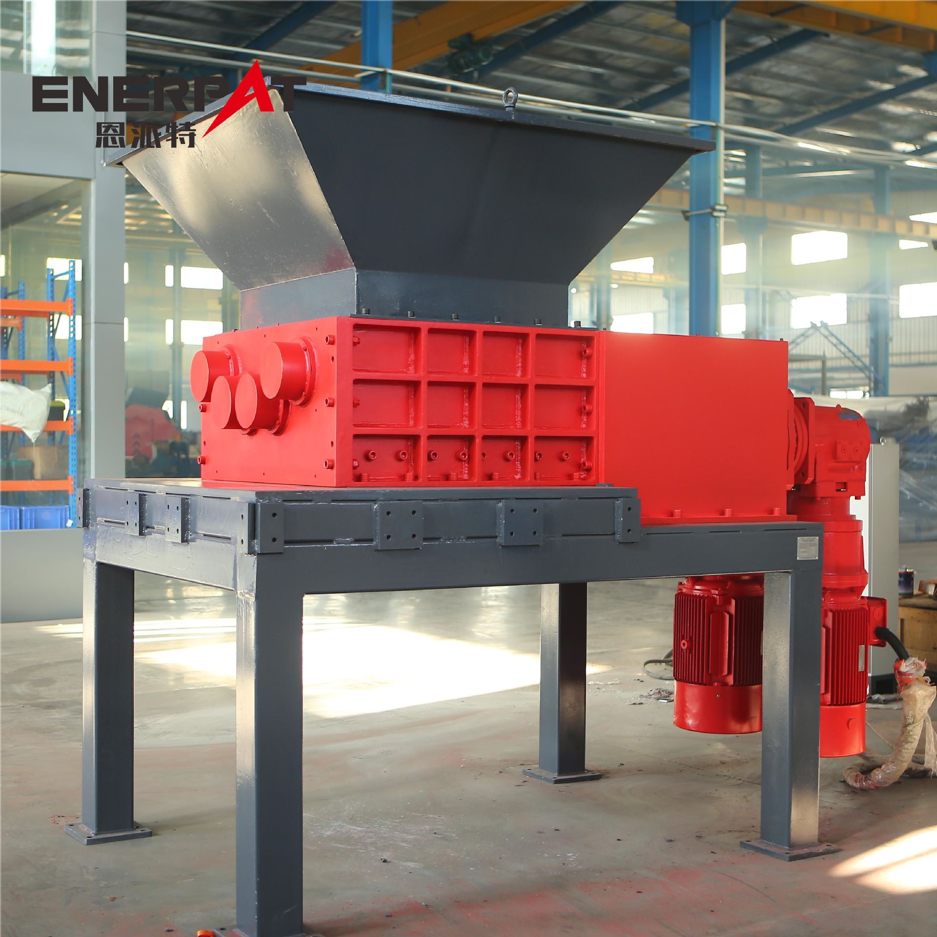 恩派特四轴粉碎机MSC-E1000S 比亚迪软包电池破碎机撕碎机