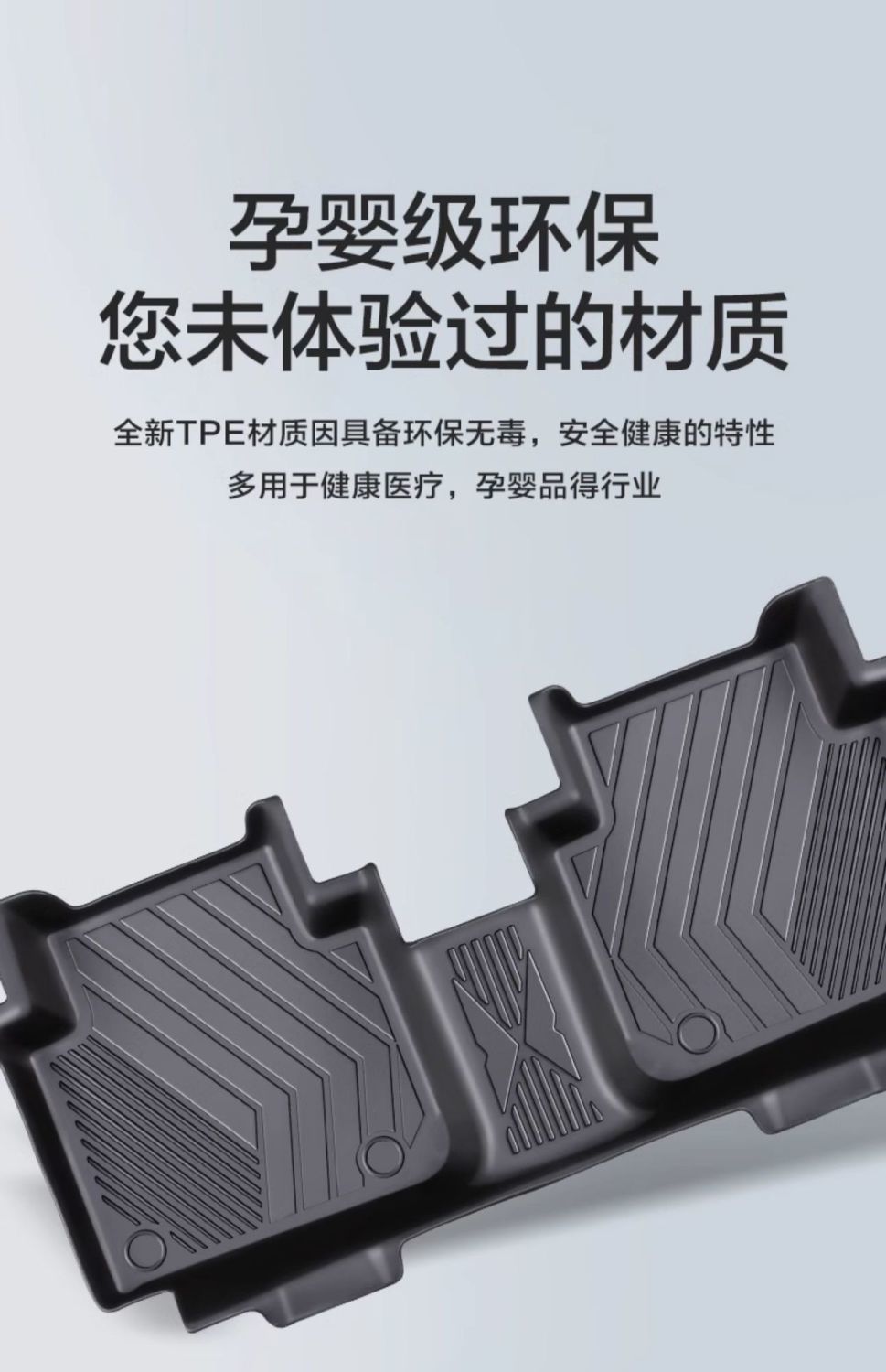 Suitable for Toyota Corolla Foot Mat Surrounding 14-24 Modified Interior Special Accessories TPE Car Foot Mat