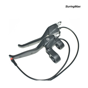 Five-star Digital Brake Handle Electric Bicycle Scooter Digital Brake Handle with Rubber Pad Normal, Waterproof 108PDD/2