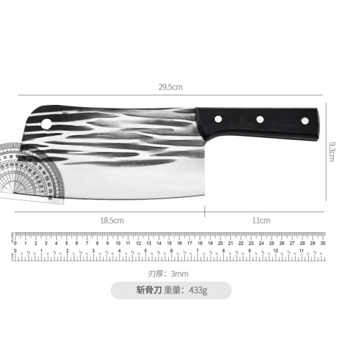 Run the world household knife, handmade forging, chopping and cutting two-in-one knife, chef lady knife, sharp slicing knife, manufacturer