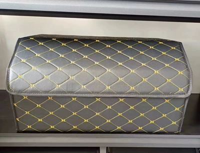 Car storage bag/box — storage box storage box - black-yellow-line-small-size-303030