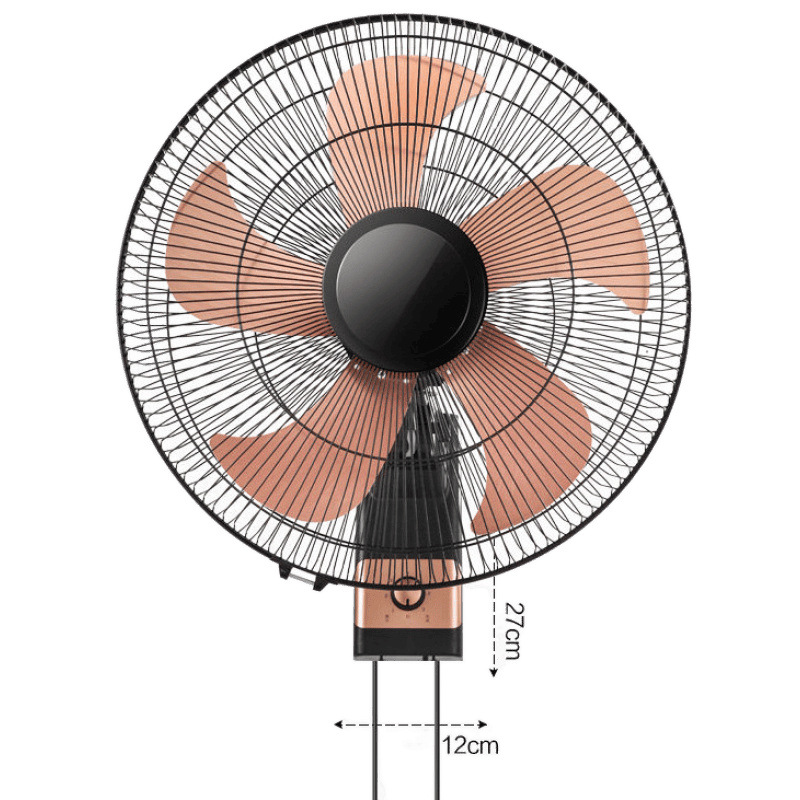 Xiaobawang ventilador de pared ventilador eléctrico montado en la pared, restaurante de control remoto para el hogar, sacudiendo la cabeza, ventilador industrial de 8 pulgadas, suministro de ventilador de pared