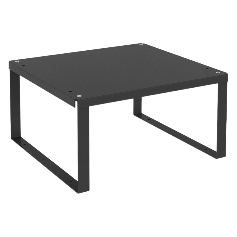 Simple mesa de cocina estante de almacenamiento en capas estante de almacenamiento de escritorio gabinete de almacenamiento compartimiento interior de una sola capa estante de la olla