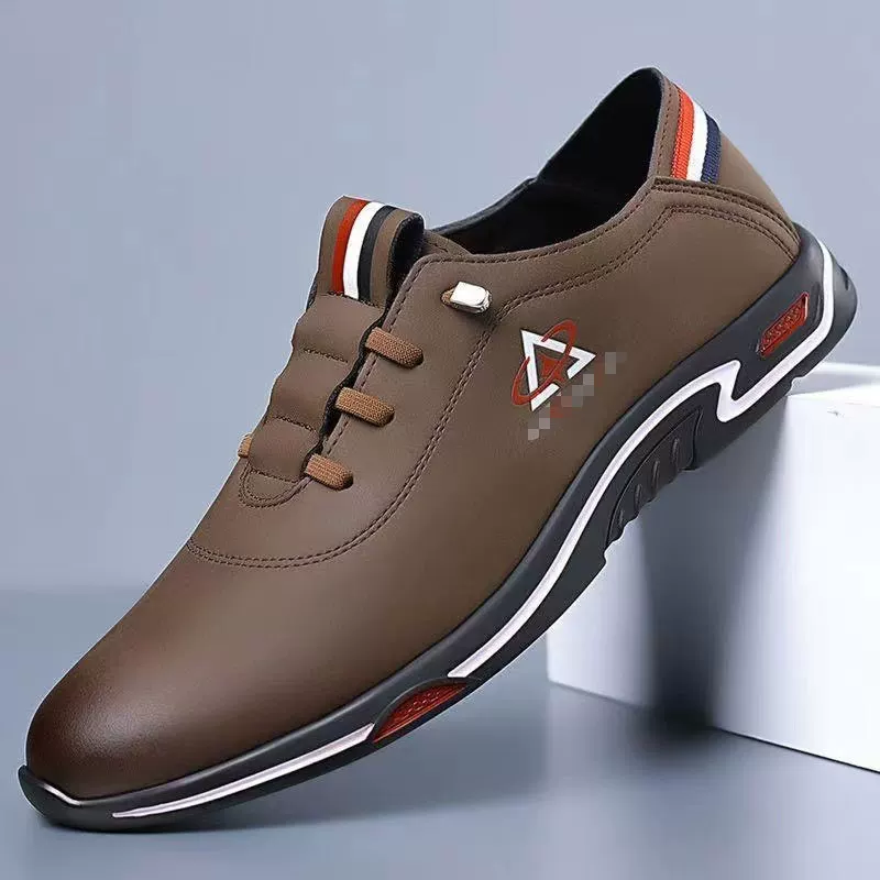 Breathable universal non-slip shoes for leather shoes for leisure, trend of season, soft sole