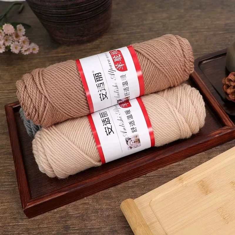 Шерстяная нить из альпака чистая шерстяная нить иголка чистая шерсть ручная вязка шерстяная нить шерстяная нить шерстяная шерстяная нить шерстяная линия шерстяная шерсть