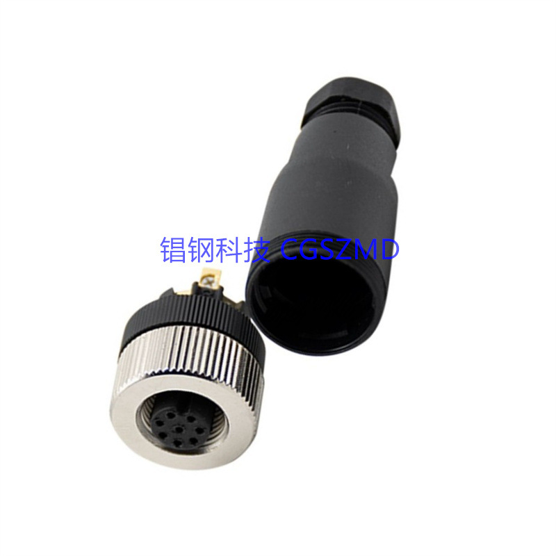 M12 A B D X��4��8Pѹ��������M12 PCB Circular Connector