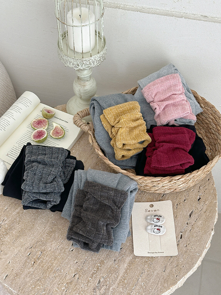 Leggings de niñas de clase A 2025, ropa de otoño, nuevos pantalones infantiles para bebés, pantalones de pilar, se pueden usar externamente image 5