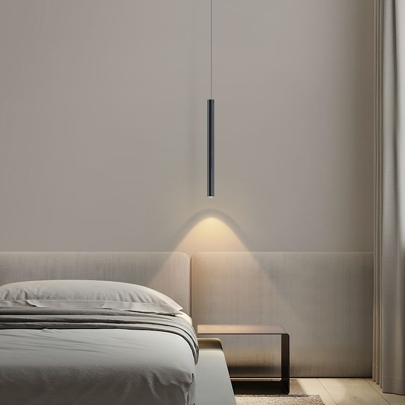 轻奢床头吊灯现代简约客厅背景墙氛围灯卧室床头灯极简吊线小吊灯