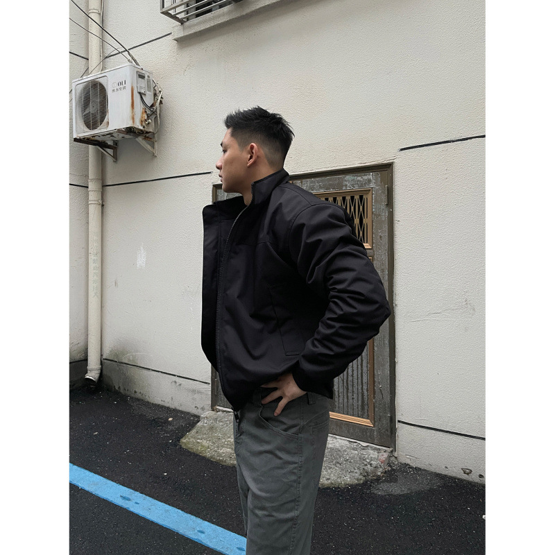 现货5万 网图美式三防教练棉衣工装飞行夹克立领外套 H1159特560