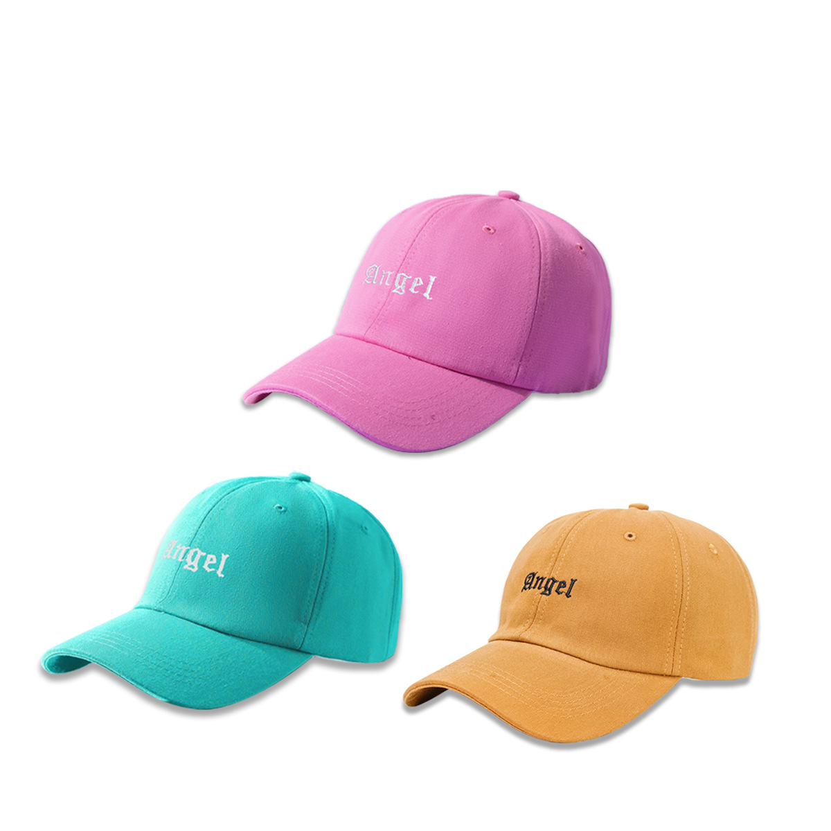 Unisex Simple Style Letter Embroidery Wide Eaves Baseball Cap display picture 3