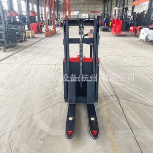 Electric Walking Stacker Hydraulic Lifting and Loading Forklift Small 1 Ton Pallet Handling Stacker Forklift