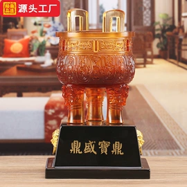 琉璃工艺品;玉器工艺品;招财摆件