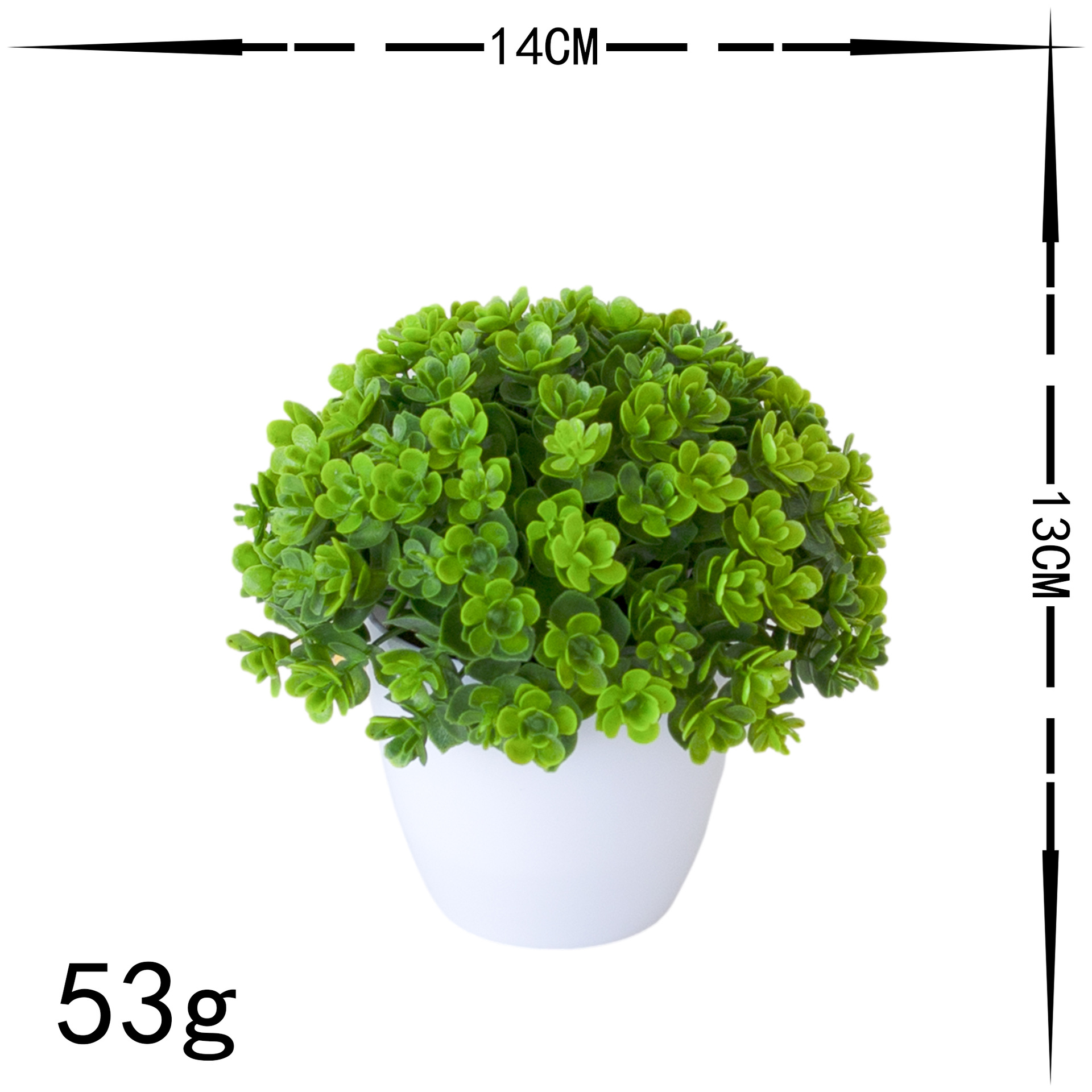 440g Weight Artificial Plant Event & Party Supplies 1 Piece Quantity Indoor, Home Occasion Plastic Material Leaf Pattern Pastoral Style Pastoral Leaf Plastic Artificial Flowers 4