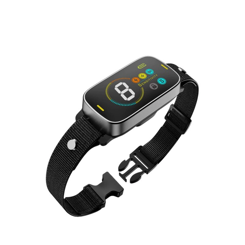 Ультразвуковое Автоматическое предупреждение о электрическом ударе Вибрация остановка коры товары для домашних животных дрессировщик собак трансграничный Amazon 2023