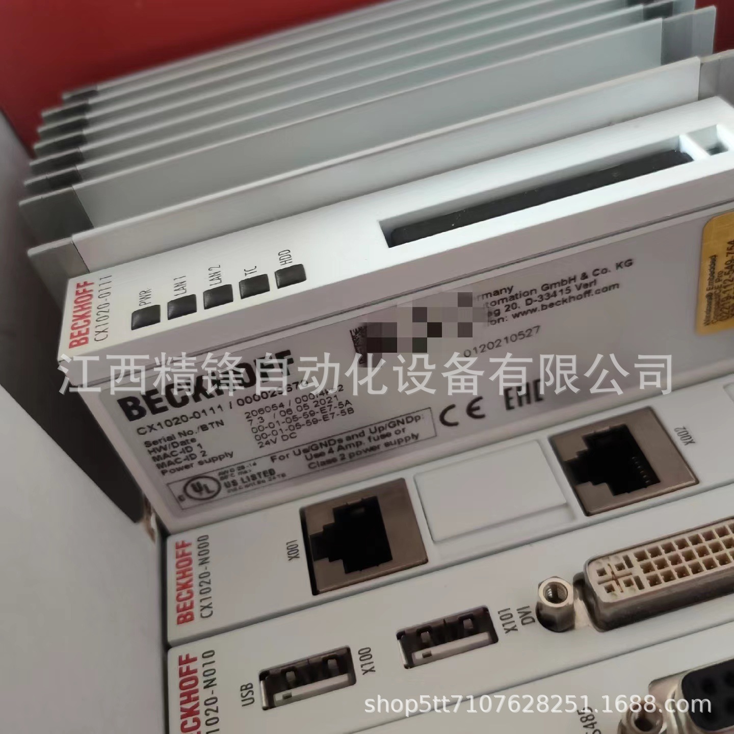 CX1020-0111 CX1020-N031 CX1020-N010 倍福全新现货议价供应实拍