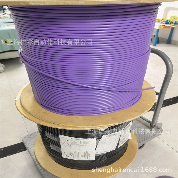 西门子总线电缆DP通讯线紫色两芯双层屏蔽6XV1 830 6XV1830-0EH10