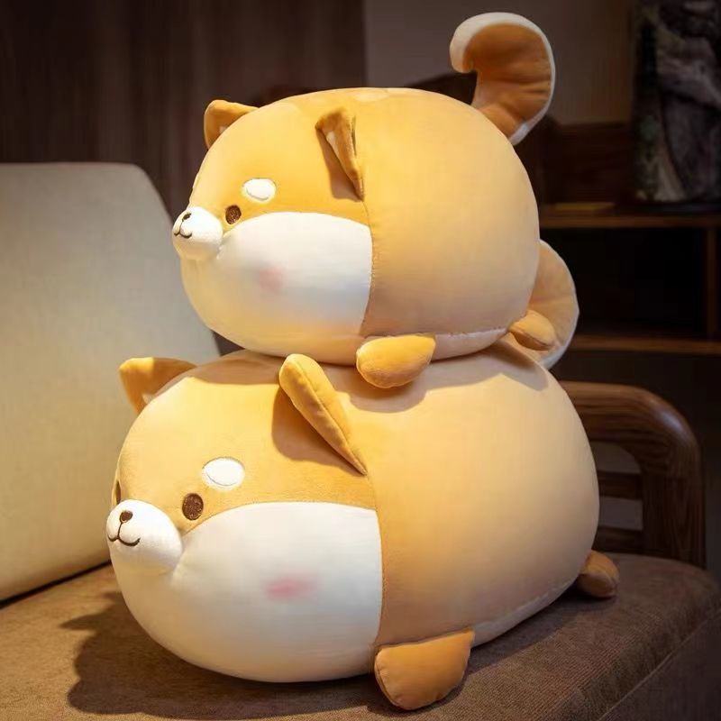 かわいい柴犬ぬいぐるみ人形人形人形抱き枕ベッド|undefined