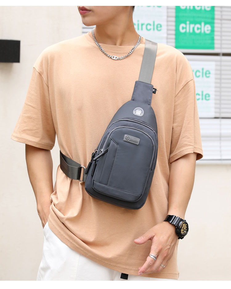 Men's Sports Solid Color Polyester Waist Bags display picture 1