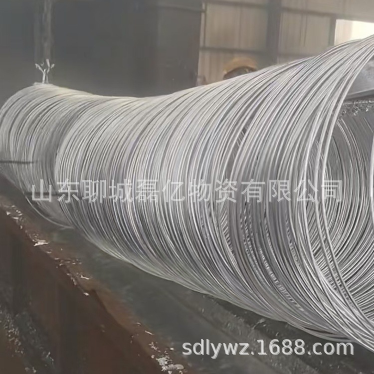 承接加工定尺镀锌盘圆6mm-25mm镀锌圆钢Q235热镀锌圆钢盘圆线材