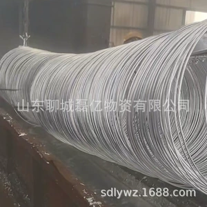 [承接加工定尺镀锌盘圆6mm-25mm镀锌圆钢Q235热镀锌圆钢盘圆线材]