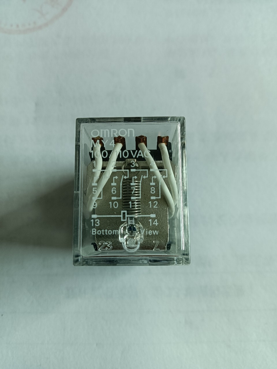 全新原装欧姆龙继电器MY4 100/110VAC