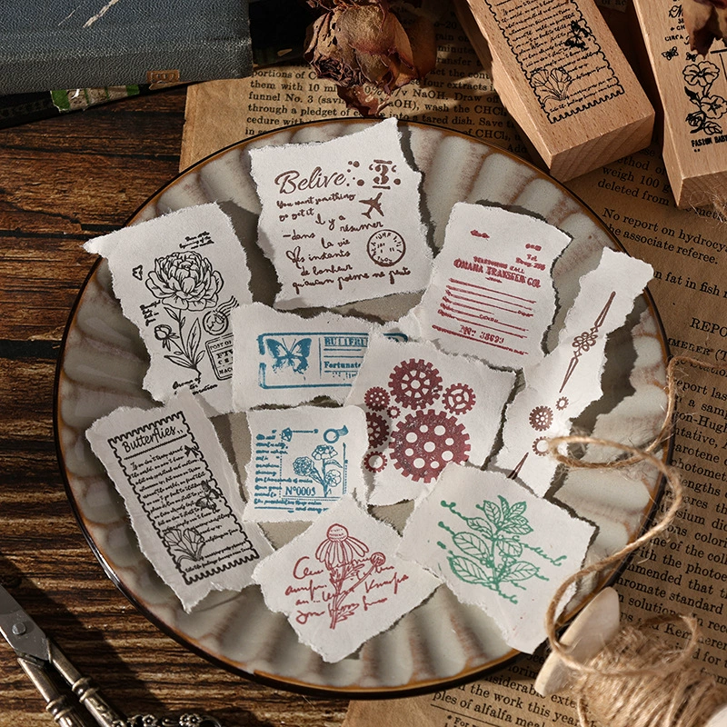 悦真 (Cross-border trading), wooden seal, English, DIY, scheduler