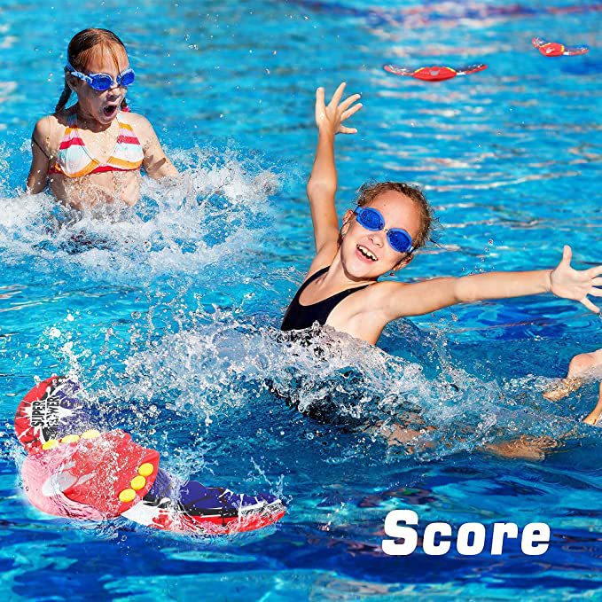 Peces diablo transfronterizos nadar peces animales juguetes de agua para niños piscina de verano baño de arena juguetes de agua