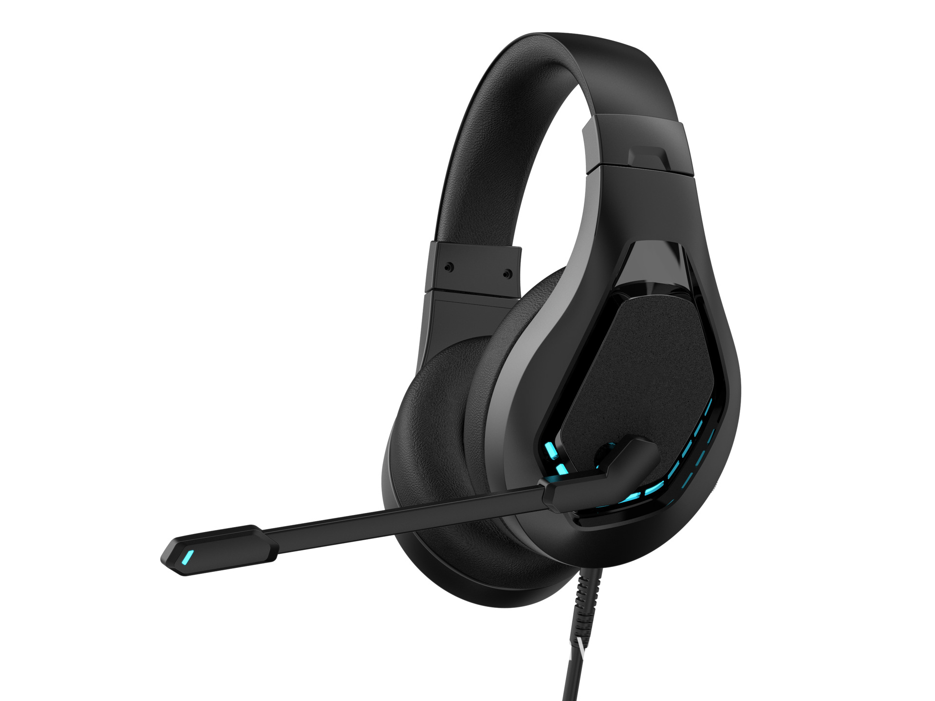 Auriculares con cable para computadora de modelo privado del fabricante Auriculares para consola de juegos PS4 Auriculares para auriculares PS5 XBOX con trigo