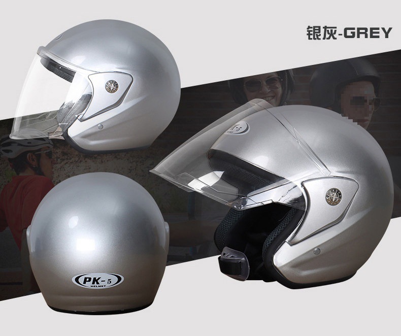 Motorcycle Helmet 3C Certified Electric Vehicle Helmet Winter Warm