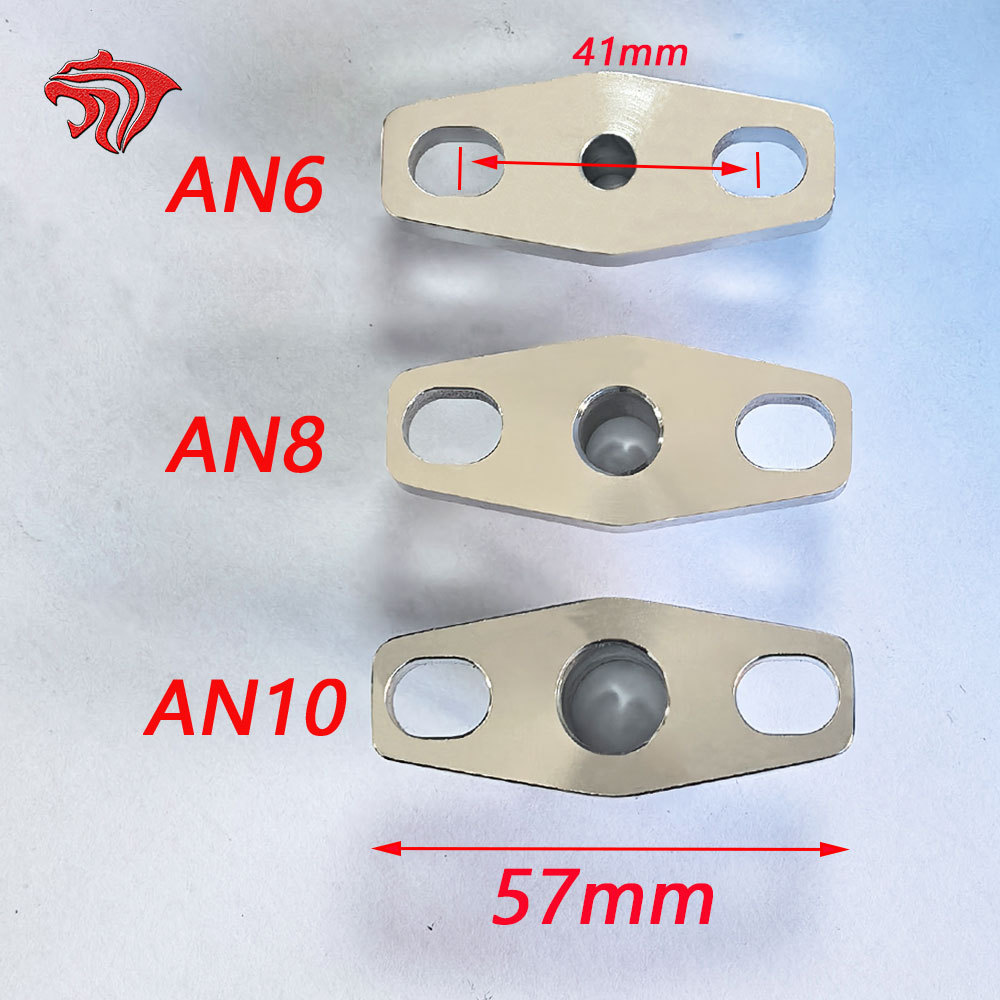 Car Modification Accessories an Aluminum Alloy Gt28Gt30 Turbocharger Flange Turbine Oil Inlet Repair Flange Sleeve
