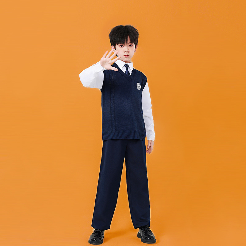 설날 어린이 합창시 낭송 공연 의류 학업스타일 유치원 초중등학교 학생 수업 의류 세트