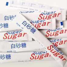 咖啡糖包棉白细砂糖咖啡调糖伴侣条状小包装咖啡糖5克X50条