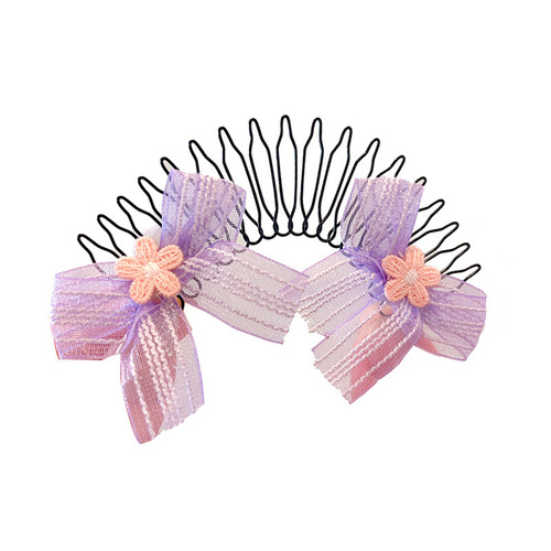 Children's broken hair artifact hair comb comb cartoon hairpin headdress little girl hairpin bangs sorting broken hair comb hair accessories