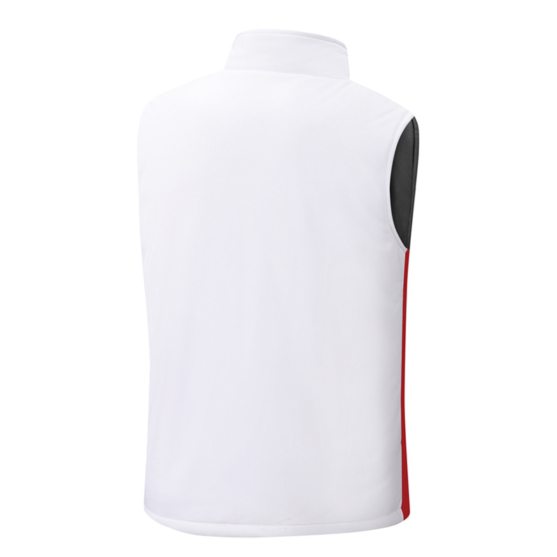 New winter color matching vest sports vest for lovers sleeveless coat sports coach training warm group clothing