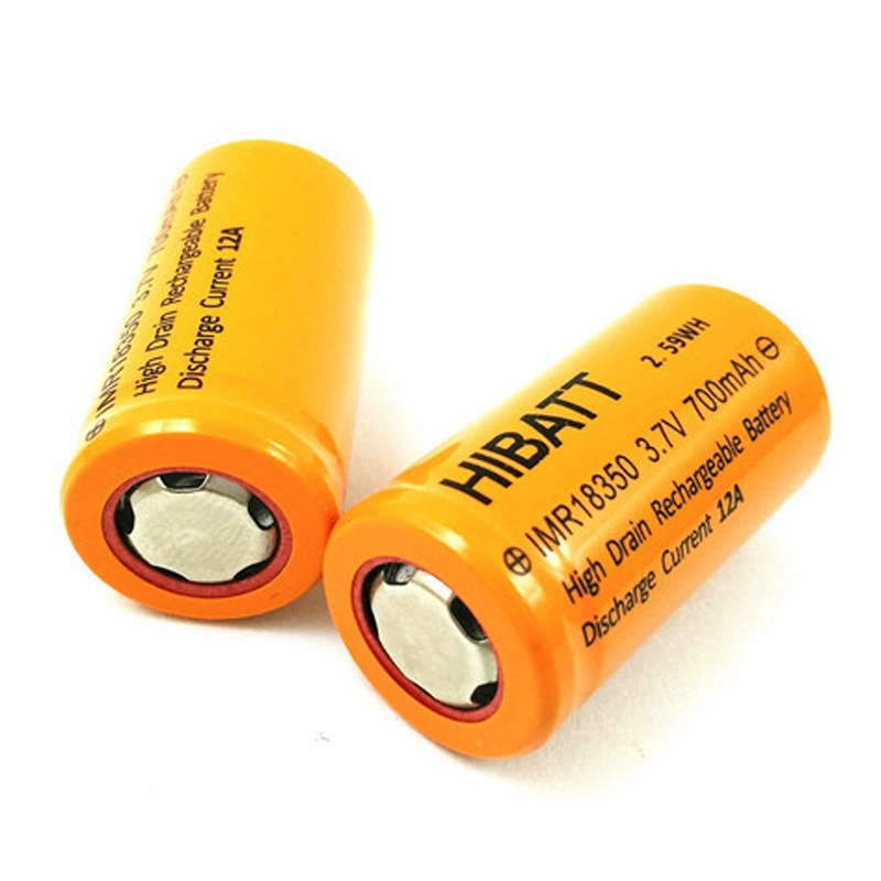 Hibatt 18350 1300mAh 25C литиевая батарея мощная 3.7V Сжатие чесночной машины Фруктовый стакан батарея