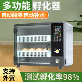 芦丁鸡孵化机孵化箱家用全自动智能孵化箱鸡鸭鹌鹑鸽子孵化机